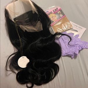 100% 13x6 human hair wig